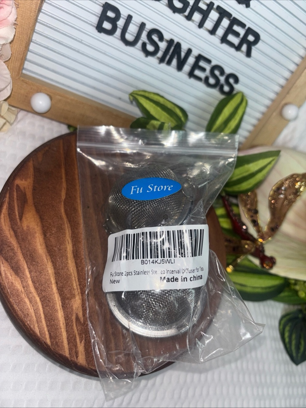 Tea Infuser Ball Mesh Loose Leaf Herb Strainer Stainless Steel 2" Secure Locking